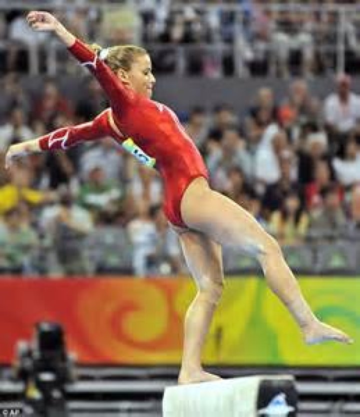 Why do female gymnasts not have breasts?