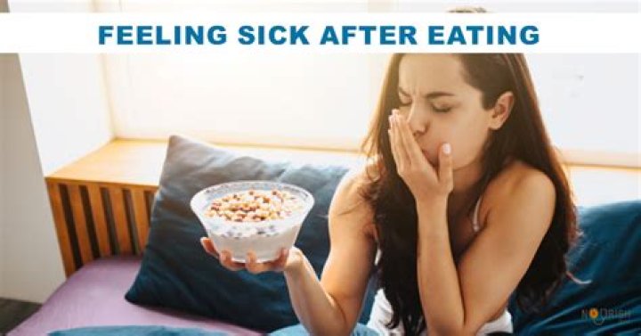 Why do I feel sick after eating honey?