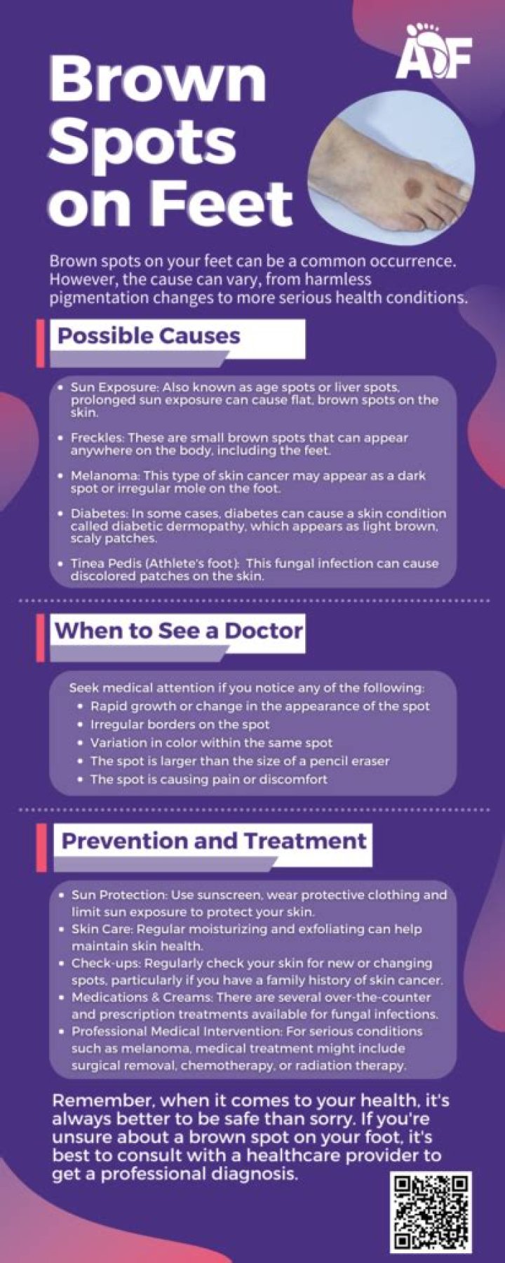 Why do I have brown spots on my breasts?