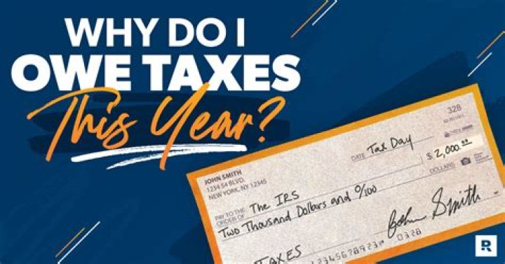 Why do I owe taxes on withholding?