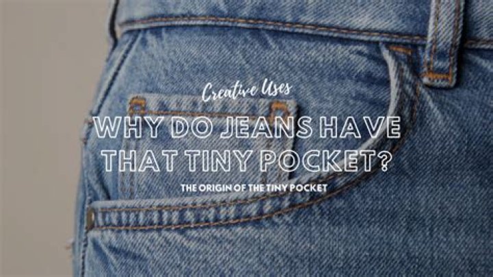 Why do jeans have a 5th pocket?