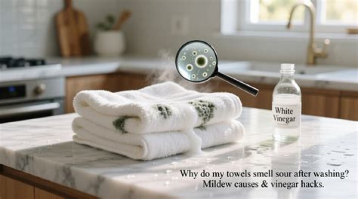 Why do my towels smell sour?