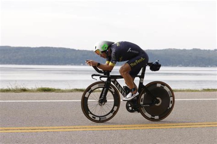 Why do pro triathletes use road bikes?