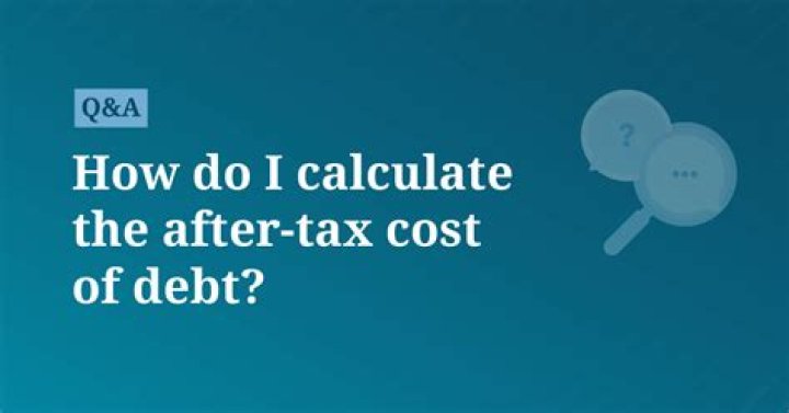 Why do we calculate the after-tax cost of debt why not the after-tax cost of equity?