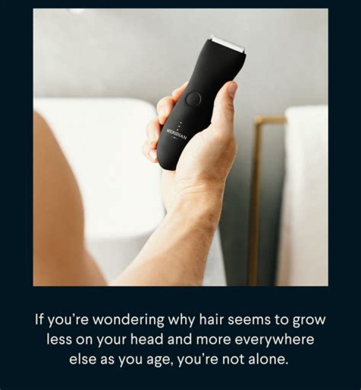 Why do you get hairier when you get older?