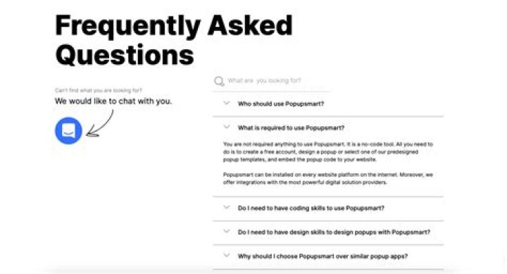 Why do you need a Frequently Asked Question page?