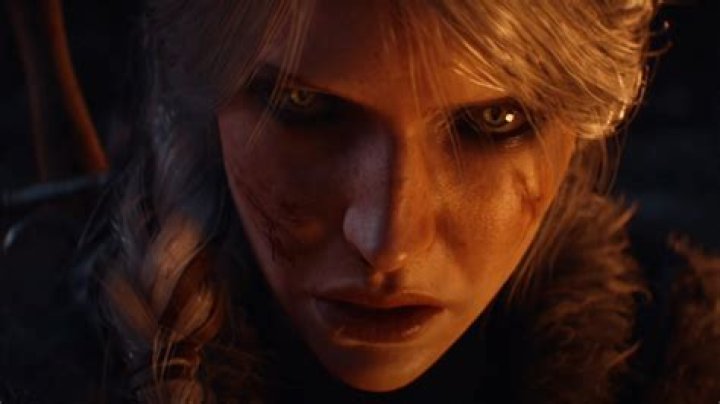 Why does Ciri have eye shadow?