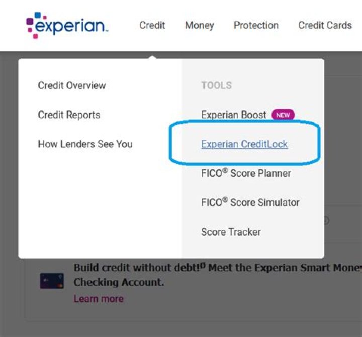 Why does Experian want me to lock my credit file?