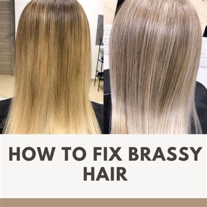 Why does my blonde always go brassy?