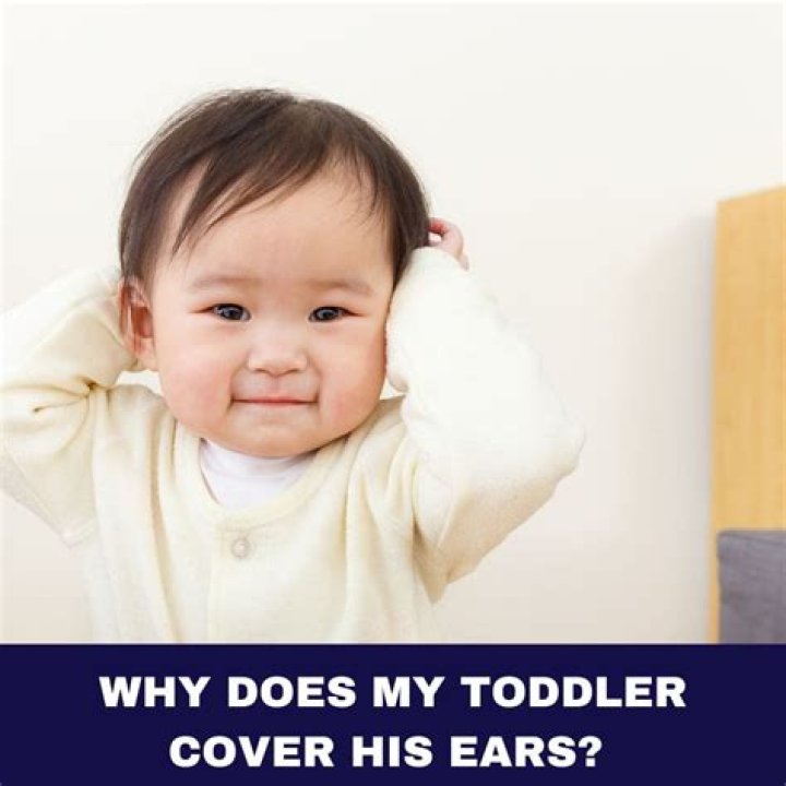 Why does my toddler hold his ears?
