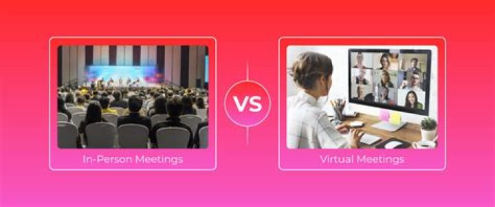 Why in person meetings are better than virtual?