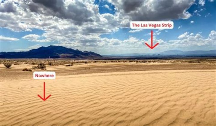 Why is Las Vegas in the middle of nowhere?