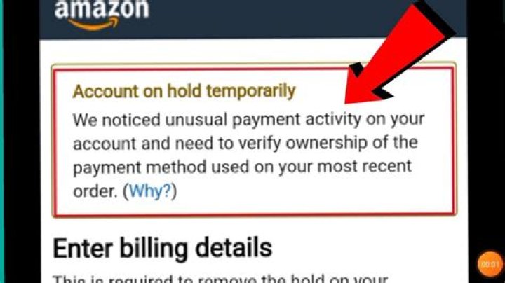 Why is my Amazon Payment failing?