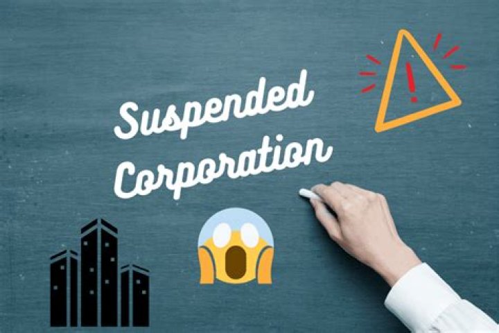 Why is my California corporation suspended?