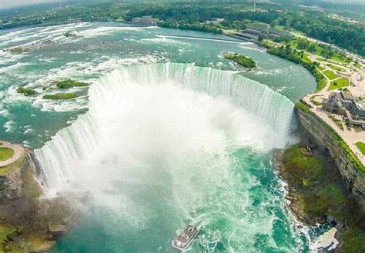Why is the water at Niagara Falls Green?