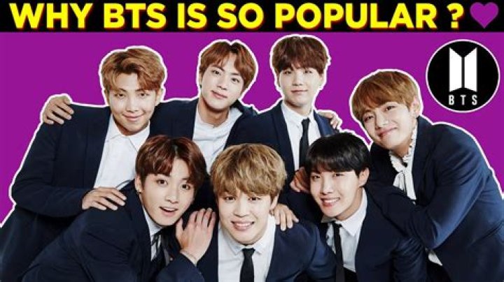 Why is V BTS so popular?