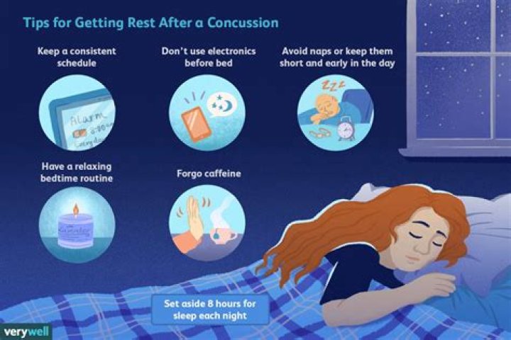 Why should you not sleep with a concussion?