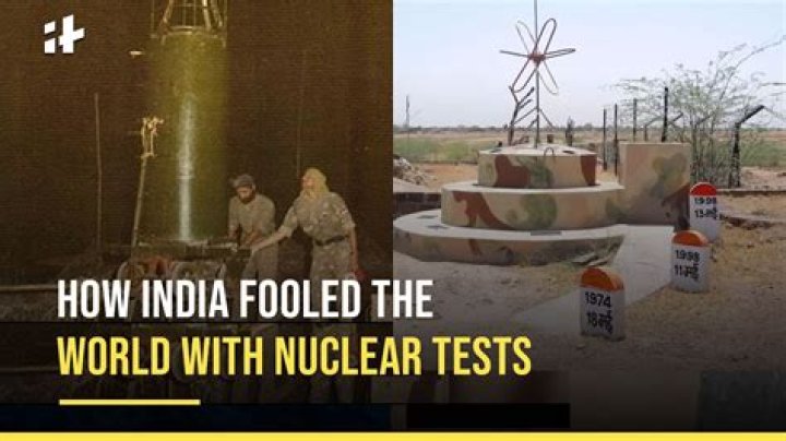 Why was Pokhran chosen for nuclear tests?