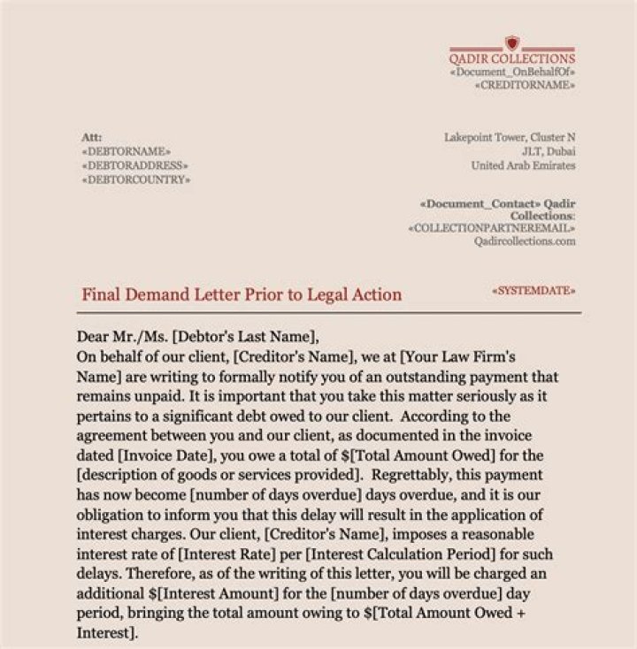 Why would I get mail from a lawyer?