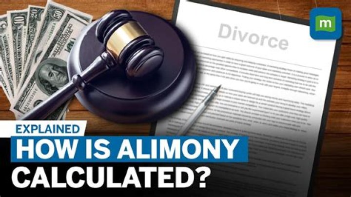 Why would you not get alimony?