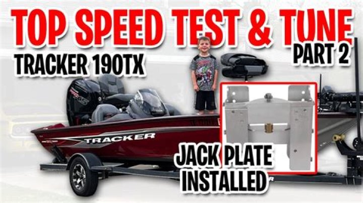 Will a jack plate increase speed?