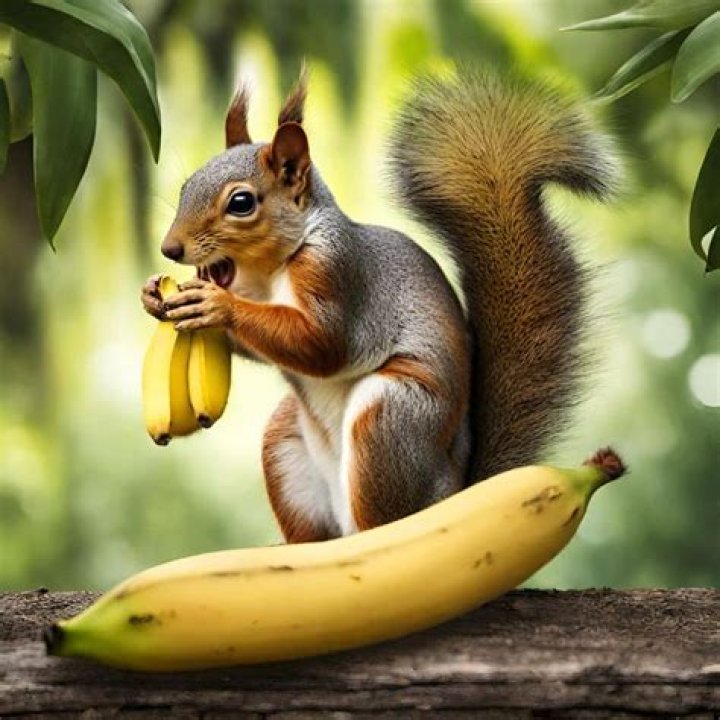 Will squirrels eat bananas?